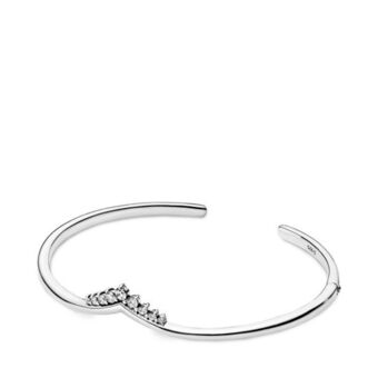 Pandora Bracelete chevron coroa brilhante oferta