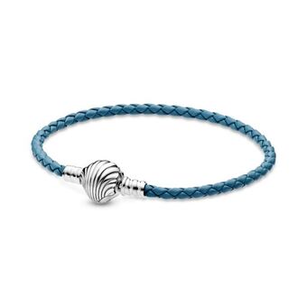 Pandora Bracelete couro concha do mar_pandora ocean oferta