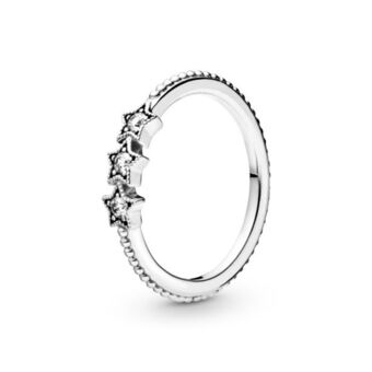 Pandora Anel brilhante estrela cadente oferta