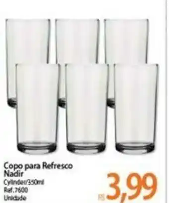 Atacadão Copo para Refresco Nadir oferta