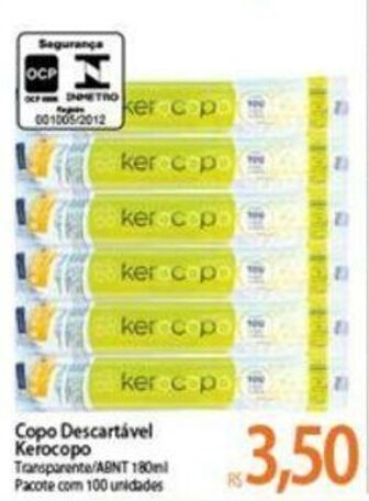 Copo Descartavel Kerocopo