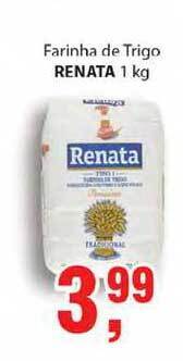 Supermercados Mundial Farinha De Trigo Renata 1kg oferta