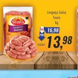Supermercados BH Linguiça oferta