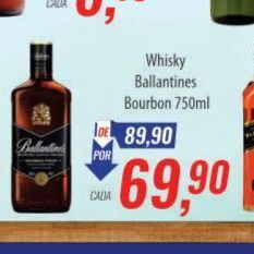 Supermercados BH Whisky oferta