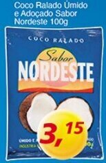 Supermercados Guanabara Coco Ralado Umido e Adocado Sabor Nordeste 100g oferta