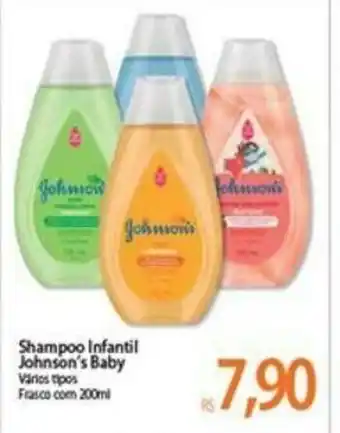 Atacadão Shampoo Infantil Johnson's Baby 200ml oferta