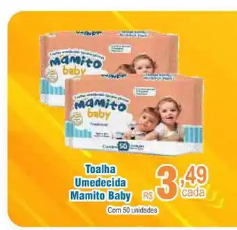 Toalha Umedecida Mamito Baby