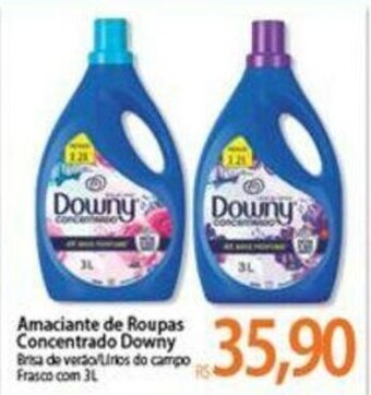 Atacadão Amaciante de Roupas Concentrado Downy 3L oferta