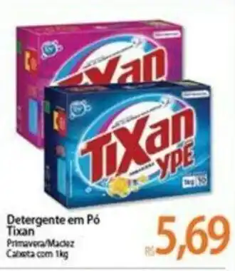 Atacadão Detergente em po Tixan 1kg oferta