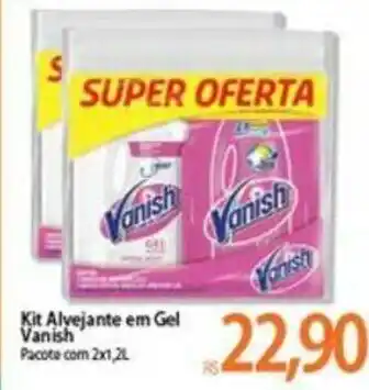 Atacadão Kit Alvejante em Gel Vanish 2x1.2L oferta