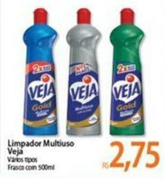 Atacadão Limpador Multiuso Veja 500ml oferta
