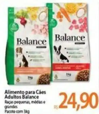 Atacadão Alimento para Caes Adultos Balance 3kg oferta
