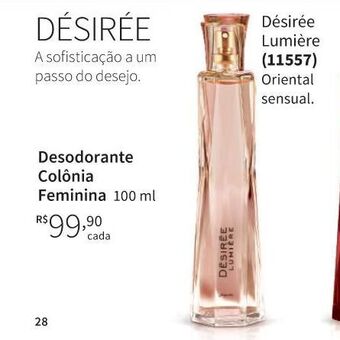Desodorante colônia