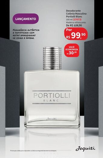 Jequiti Desodorante colônia oferta