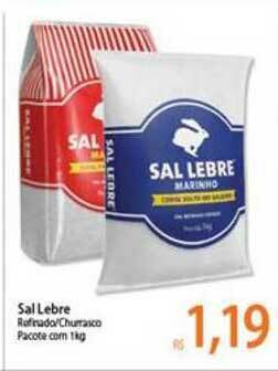 Atacadão Sal Lebre 1kg oferta