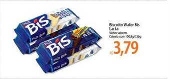 Atacadão Biscoito Wafer Bis Lacta oferta