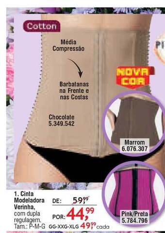 Quatro Estações Cinta Modeladora Verinha oferta