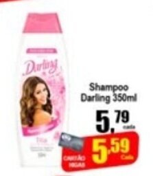 Higa's Supermercado Shampoo Darling 350ml oferta