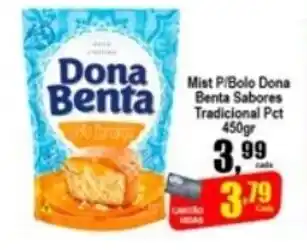 Higa's Supermercado Mist P/Bolo Dona Benta Sabores Tradicional pct 450g oferta