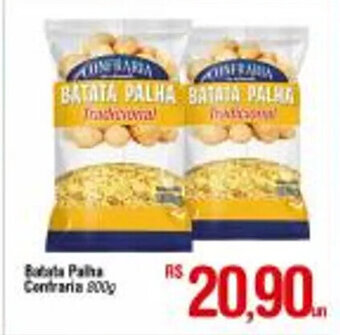 Fort Atacadista Batata Palha Confraria 800g oferta