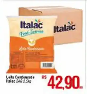 Fort Atacadista Leite Condensada Italac 5kg oferta