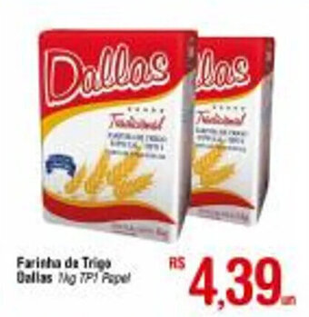 Fort Atacadista Farinha de trigo Dallas 1kg oferta