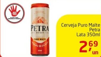 Cerveja Puro Malte Petra Lata 350ml