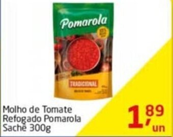 Tenda Atacado Molho de Tomate Refogado Pomarola Sache 300g oferta