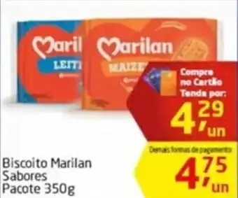 Tenda Atacado Biscoito Marilan Sabores pacote 350g oferta
