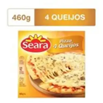 Pizza quatro queijos seara 460g