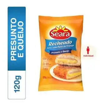 Violeta Supermercados Steak de frango empanado recheado de presunto e queijo seara 120g oferta