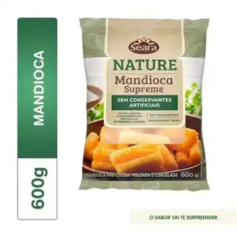 Mandioca supreme nature seara 600g