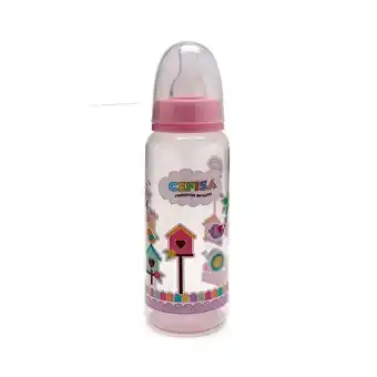 Mamadeira cefisa desenhos red rosa de 240ml