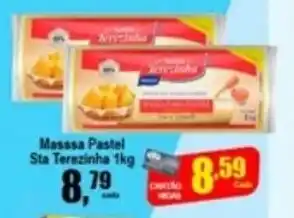 Massa Pastel Sta Terezinha 1kg