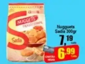 Higa's Supermercado Nuggets Sadia 300g oferta