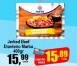 Higa's Supermercado Jerked Beef Dianteiro Marba 400g oferta
