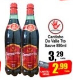 Higa's Supermercado Cantinho Do Valle Tio Sauve 880ml oferta