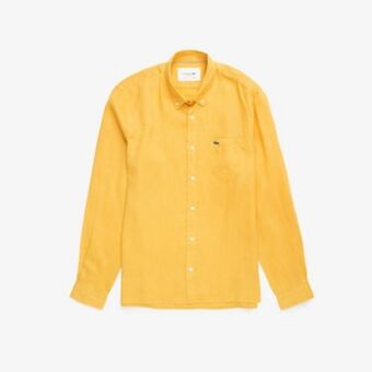 Camisa regular fit masculina em linho