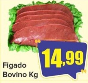 Rede Plus Supermercados Figado Bovino 1kg oferta