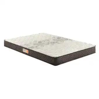 Colchão casal espuma ecoline d33 138x17x188cm ecoflex marrom