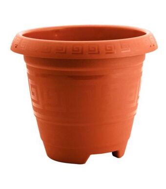 Freitas Varejo Vaso redondo plástico terracota plasmont 15l 357 oferta