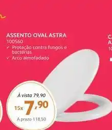 Assento Oval Astra