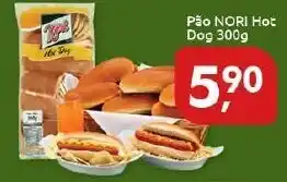 Supermercados Nori Pao Nori Hot Dog 300g oferta