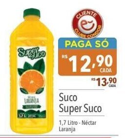 Supermercados Condor Suco Super Suco 1.7L oferta