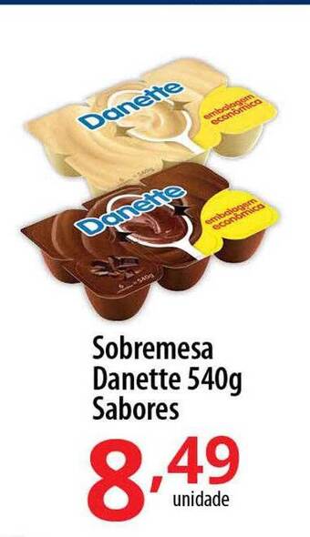 Akki Atacadista Sobremesa danette sabores oferta