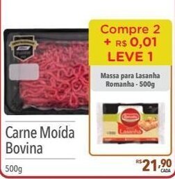Supermercados Condor Carne Moida Bovina 500g oferta