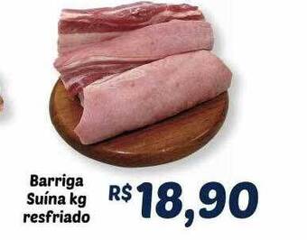 Barriga suína resfriado
