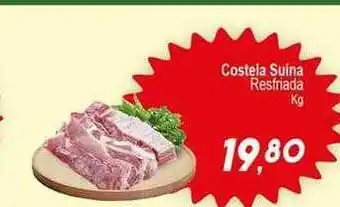 Villefort Atacadista Costela suína resfriada oferta