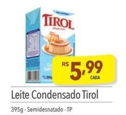 Supermercados Condor Leite Condensado Tirol 395g oferta