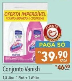 Supermercados Condor Conjunto Vanish 1.5L oferta